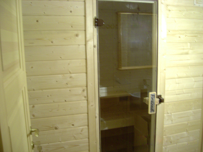 Sauna im Haus 1